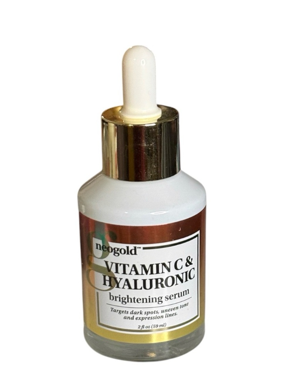 Neogold Vitamin C & Hyaluronic Brightening Serum (2fl.oz)